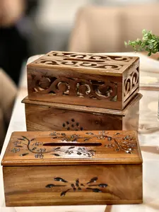 KOTAK TISSUE KAYU JATI - TEMPAT TISU KAYU JATI - KOTAK TISU KAYU JATI ESTETIK