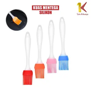 [COD] SK C148 Kuas Mentega Silikon Kuas Oles Minyak Barbekyu Anti Panas Kuas Roti Sikat Kue Alat Dapur