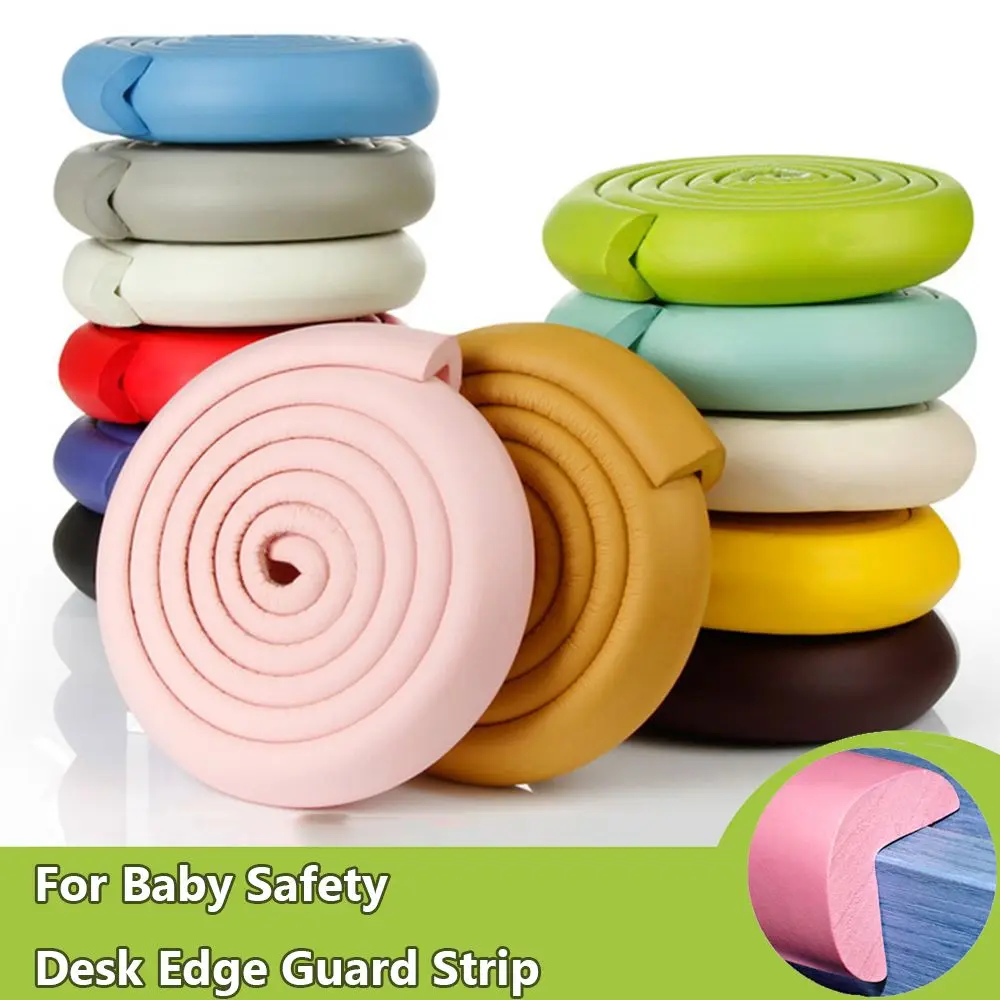 2M Soft Cushion Kids Protection Baby Safety Anti-collision Table Edge Guard Strip Desk Corner Bumper