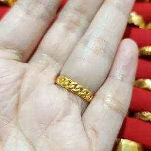 cincin koin setengah rante,ukuran 5 gram