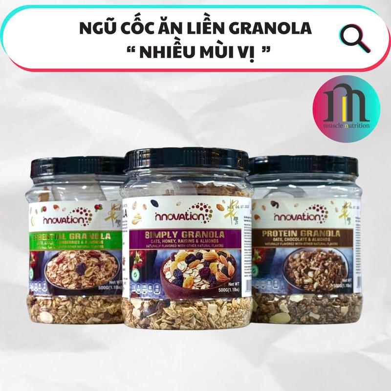 Ngũ Cốc Ăn Liền Granola - Bổ sung dinh dưỡng - Nhiều Hương Vị