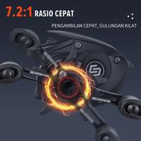 Gambar [OFFICIAL] SeaHunter Black Arrow Pro Joran Pancing 1 SET=Black Arrow Pro Joran UL Power Rod+Black Arrow BC Reel Pancing + Black Arrow 150M PE X8 Senar Fishing Line - Black Arrow BC 1.5M, Kanan + PE(150m) dari SeaHunter Official Store Kab. Tangerang 4 Tokopedia