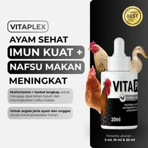 VITA PLEX Multivitamin Ayam Bebek Unggas Menunjang Daya Tahan Tubuh & Nafsu Makan