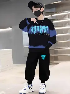 IT TREND Kaos Fashion Anak Laki Laki Setelan Terbaru PREMIUM Usia 4 - 15 Th Setelan Anak Sweater dengan Desain Grafis Menarik