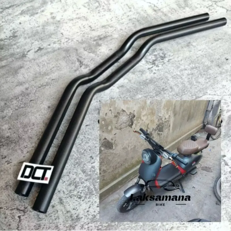 Setang Pendek Sepeda Listik Universal Original Pabrik