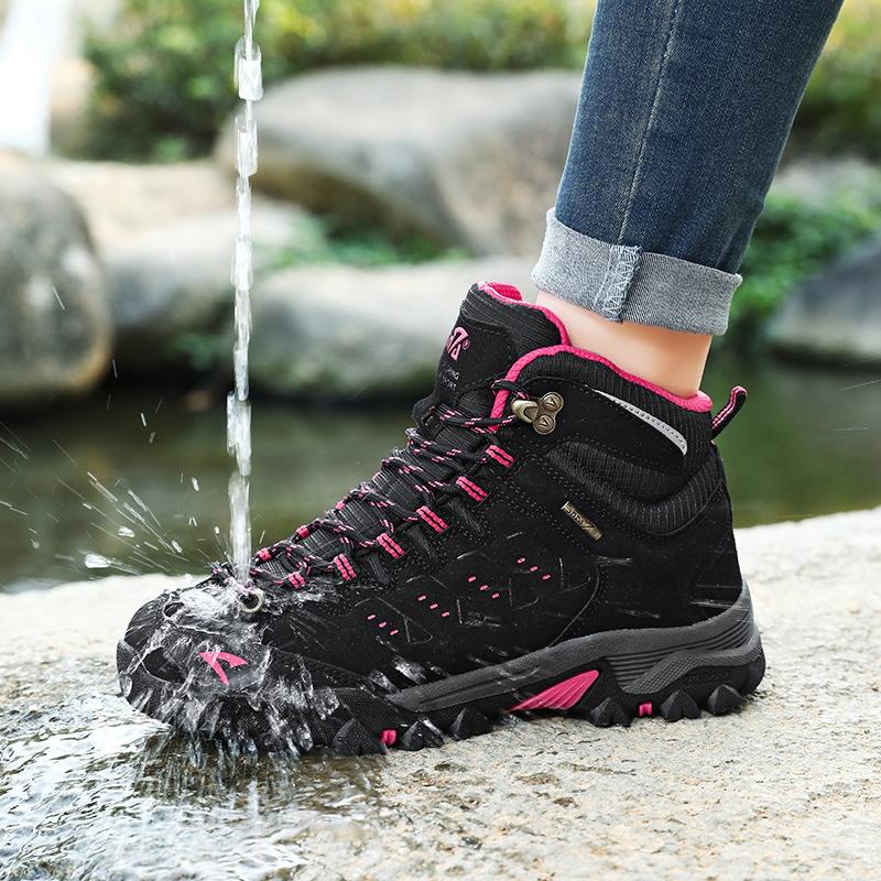 Sepatu Gunung Wanita SNTA 616 ADA 6 Warna pilihan Semi Waterproof Soft Shell Woman Series Outdoor Hiking Mid Shoes Original 36 37 38 39 40 2