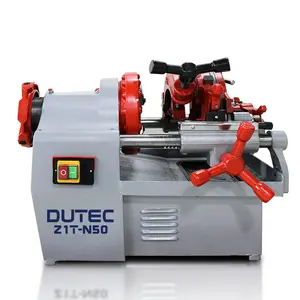 Mesin senai pipa listirk 1/2" - 2" Pipe Threading Machine 2 inch Otomatis Dutec
