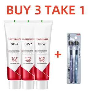 [BELI 3 DAPAT 1] SP-7 Pasta Gigi Probiotik,Membersihkan Gigi,Napas Segar,Pasta Gigi ,Melindungi Kesehatan Gusi, Pasta Gigi Probiotik Untuk Kesehatan Mulut Dan Gusi,Karang Gigi Pembersih Gigi Menyegarkan Untuk Kesehatan Gusi