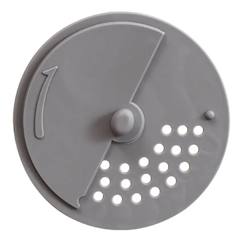 1pc Sink Drain Strainer Rotatable And Adjustable Cover Kitchen Deodorant Anti-clogging Floor Drain Hair Catcher Stopper Plug