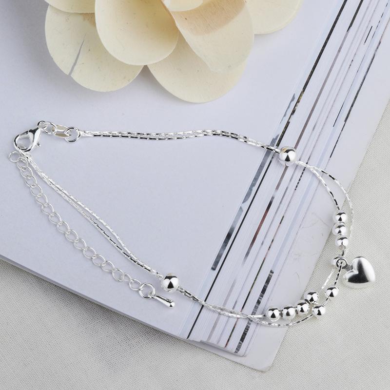 Product Introduction of Vòng Chân Trái Tim Đào Hình Trái Tim Mini, Ngọt Ngào Và Tự Nhiên, Thời Trang Và Đa Năng Lắc Chân Chain 2