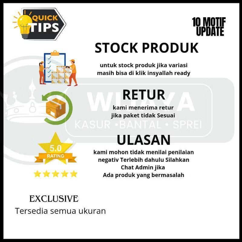 Product Introduction of Sarung Kasur Busa Resleting Terbaik & Termurah - Aneka Ukuran Kain Non Bantal Guling Non Bedcover Bunga 34