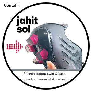 Jahit Sole Sepatu bola & futsal dijamin kuat awet dan tahan lama Shoe