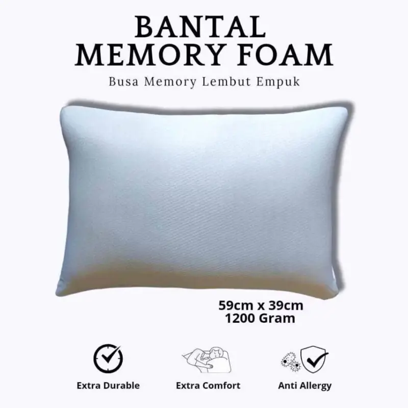￼Bantal Kepala Memory Foam BIGLAND