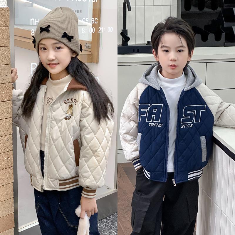  Áo Phao Mũ Nỉ từ 15-45kg – Giữ Ấm Siêu Đỉnh Phong Cách Chuẩn Hàn Cho Bé Trai Bé Gái AK26 