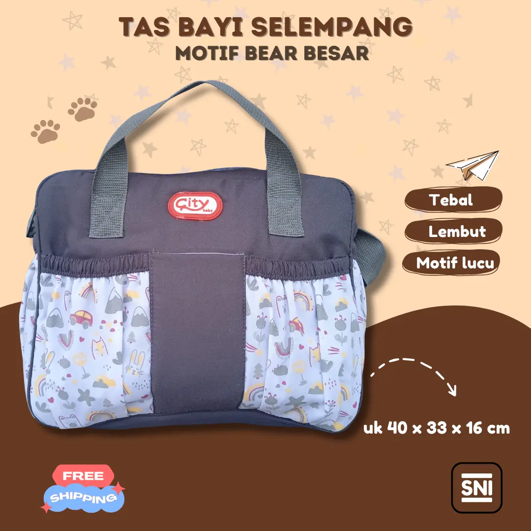 Tas Bayi Ukuran Besar Tas Bayi Ransel Bayi Model Print