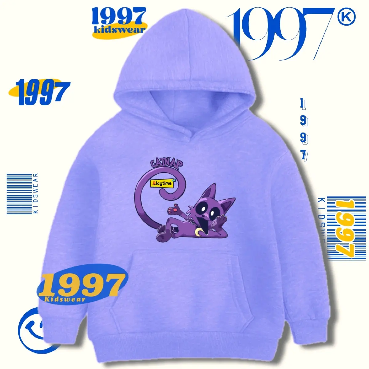 Jaket Baju Anak - Hoodie Sweater Jumper Smiling Critters Catnap & Dogday Poppy Playtime Chapter 3 Gambar Boneka Smiling Kriters Kritters Criters CandyFloss Hoppy Hopscotch Bobby Bearhug Kids Jacket Murah Kaos Baju Tshirt Perempuan Laki Laki Unisex - 009