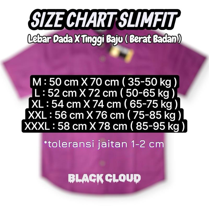 Kemeja Polos Pria Warna Burgundy Katun Sigaret Premium Lengan Panjang Pendek Baju Distro