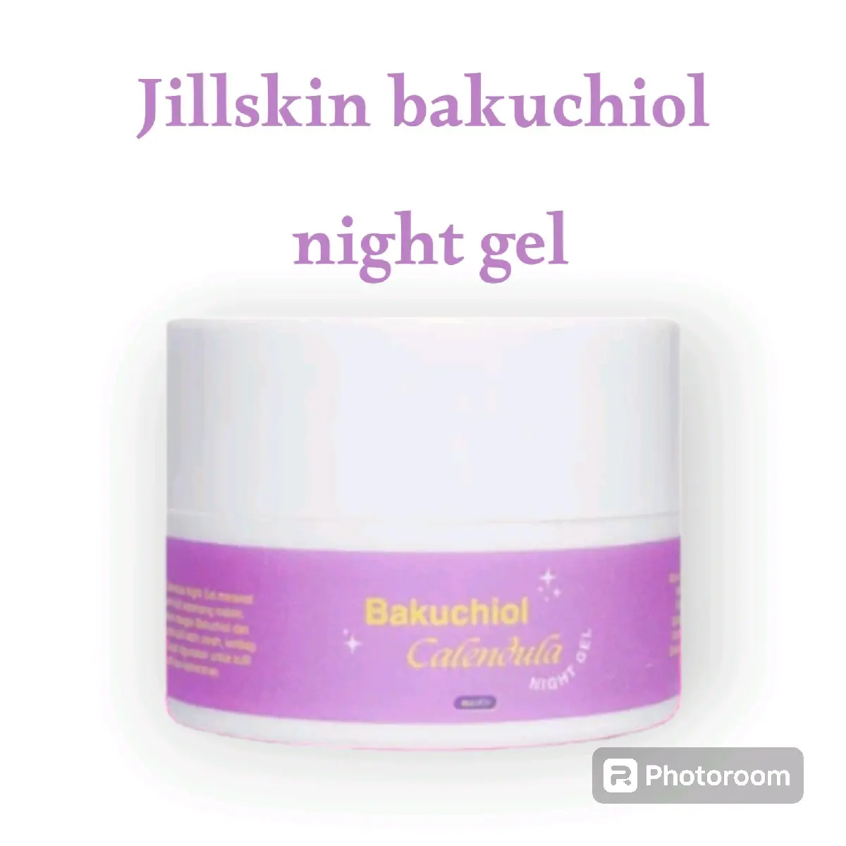 jillskin bakuchiol calendula night gel mencerahkan kulit