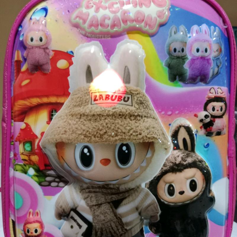 Tas anak TK LED gambar timbul LABUBU 2