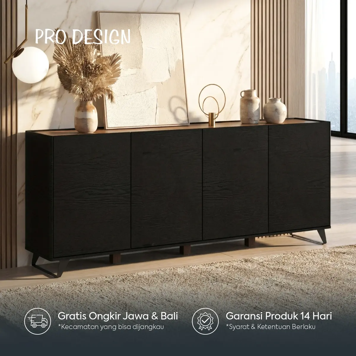 Pro Design Nikita SB200 Bufet / Kabinet / Meja TV / Rak TV