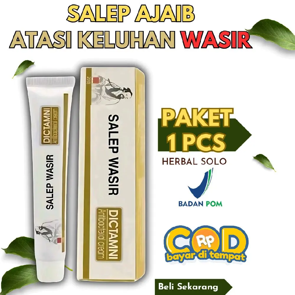 ( Isi 1pcs ) Dictamni Salep Untuk Keluhan Wasir Dan Ambien Isi 20gr Bisa COD