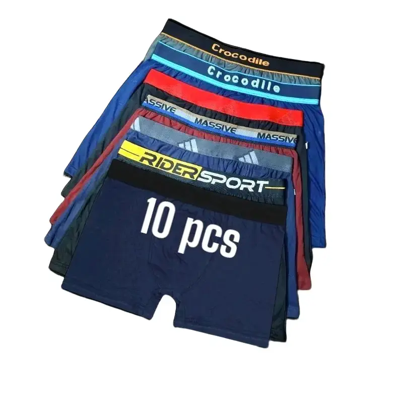(isi 10) celana dalam boxer pria dewasa/bahan katun lembut/ sangat nyaman di pakai