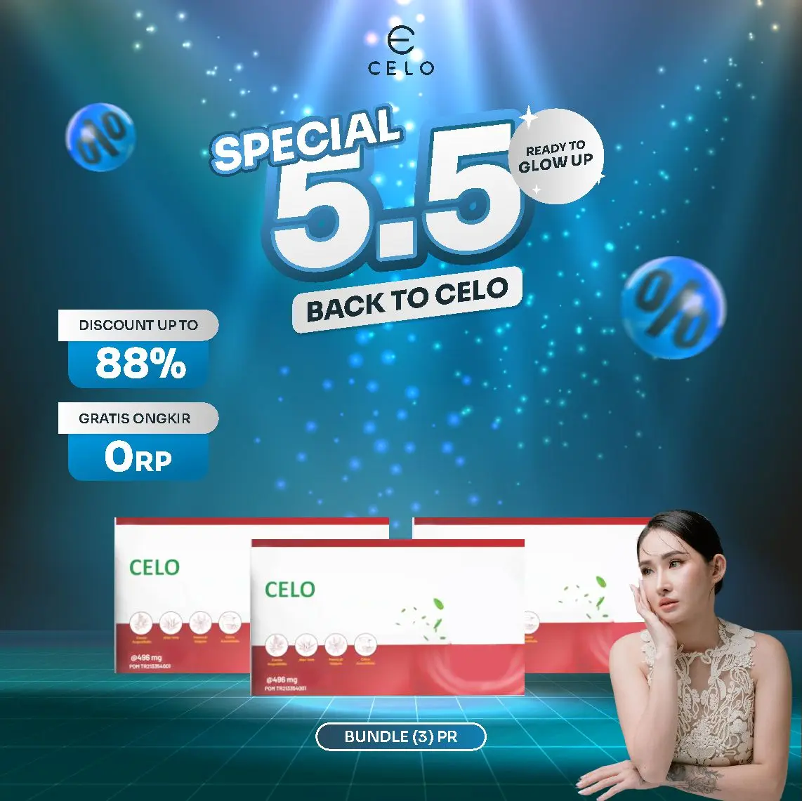 [EXCLUSIVE 5.5] PAKET BUNDLE 1 BULAN - JAMU PR BPOM