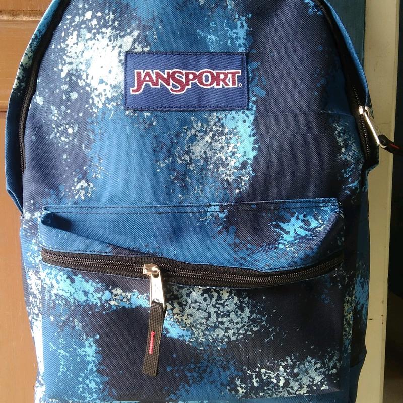 motif blue abstrak full JS ring tali polos ada teg nya 0
