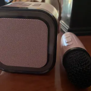 BEEDIGITAL COD Speaker Bluetooth Portable With Mic Karaoke LED Lightweight MP3 PLayer Full Bass Voice Changer Karaoke Wireless