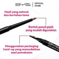 Gambar BYS Automatic Brow & Eye Pencil - Natural Look Longlasting Longwear Flawless Finish dari BYS Cosmetics ID Kota Administrasi Jakarta Selatan 2 Tokopedia