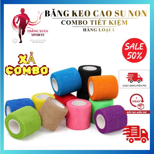    XẢ   COMBO 10,24,48 Băng keo thể thao  cuốn cổ chân cổ tay tránh chấn thương hỗ trợ tập luyện thi đấu Sport Quấn Cổ Tay 