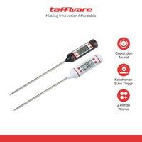 Gambar Taffware Termometer Pengukur Suhu Makanan Digital Daging Kopi Susu - TP101 - Hitam dari Taffware Official Store Kota Administrasi Jakarta Barat 1 Tokopedia