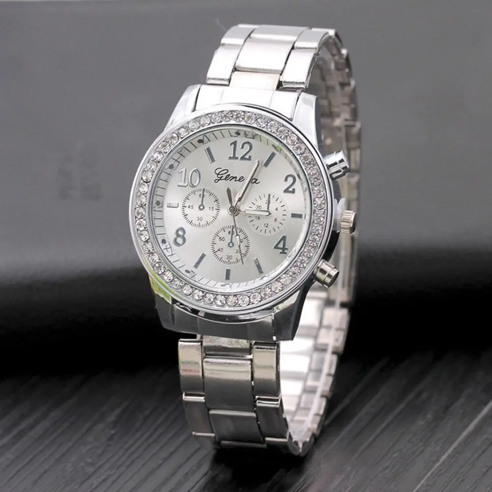 Swiss Luxury Premium Quartz Watch Men's And Women's New Simple Metal Strap Business Watch Charm Clock Accessories Gift Christmas