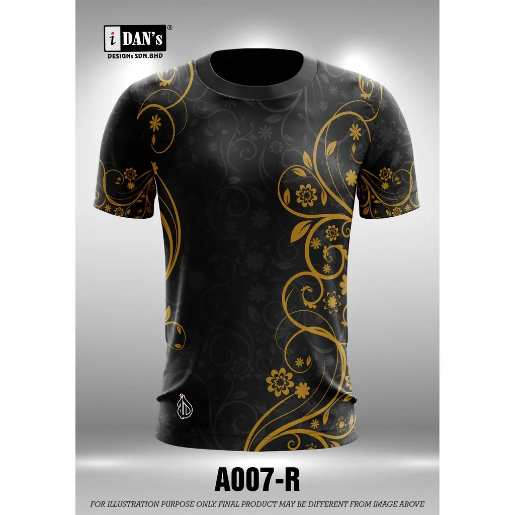 3D printed T-shirt is totally sublimated