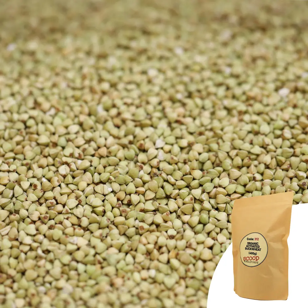 Organic Activated Buckwheat Pouch 400G