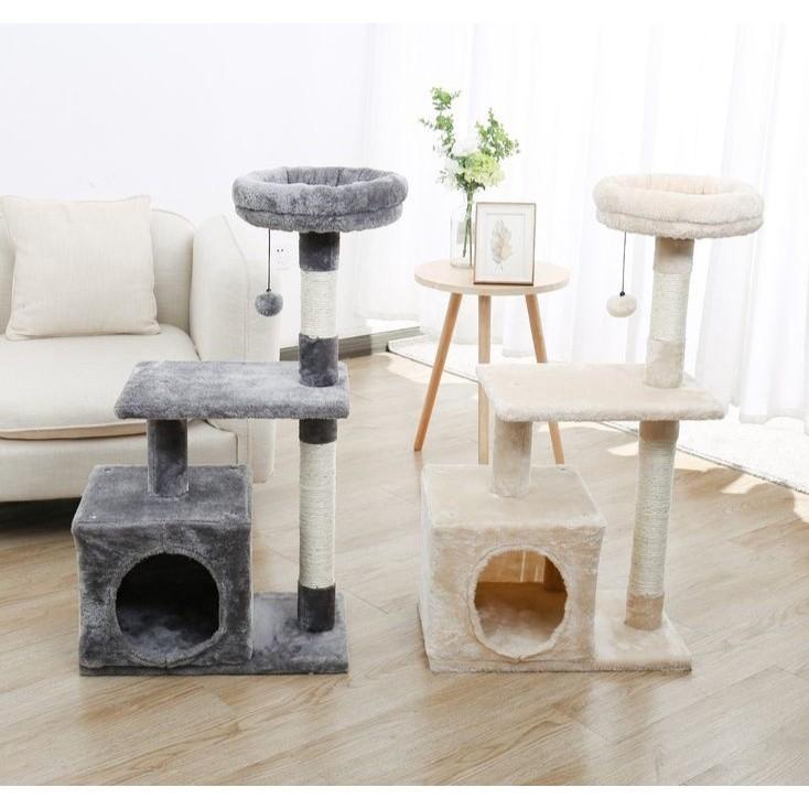 Rumah Kucing Tinggi Tiyang 85Cm Brkualitas Bagus Dan Kuat Kokoh Suda Siap Pake 0
