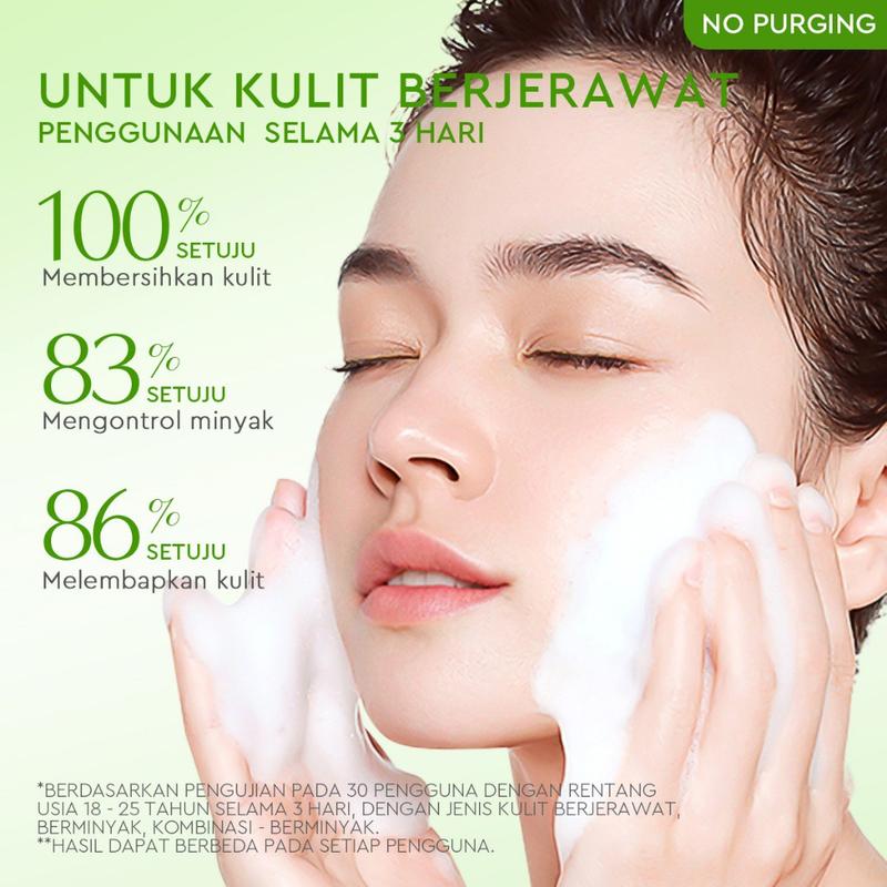 Product Introduction of GLAD2GLOW Facial Wash Centella Blueberry 35