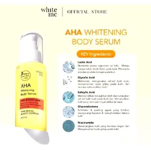 AHA Whitening Body Serum dan AHA Whitening Body lotion 100ml