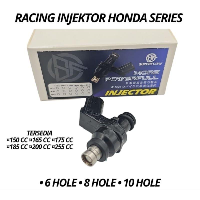 INJECTOR INJEKTOR SUPERFLOW BEAT VARIO 110 125 150 160 SCOOPY PCX ADV 150 160 CB150 CBR CB 150 CRF 150 GENIO VERZA SONIC 150 R NEW MEGAPRO SUPRA 125 Fi SUPRA GTR 150 135 150 165 175 185 200 255 CC 4