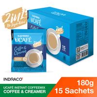 Gambar UCAFE Instant Coffeemix 2 in 1 Coffee & Creamer (15 sachets x 12g) dari INDRACO Store Kab. Gresik 1 Tokopedia
