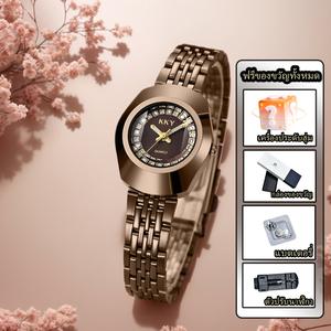 นาฬิกาย้อนยุค, แฟชั่นสตรี, แบรนด์หรู, พลอยเทียม, นาฬิกาข้อมือกันน้ำ, K1003