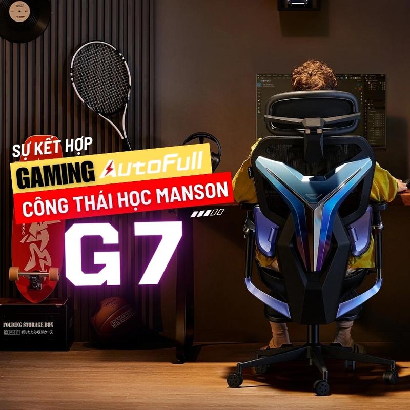 Ghế Công Thái Học Gaming AutoFull Manson G7