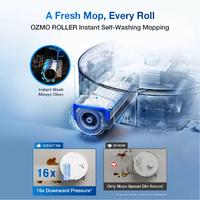 Gambar [Trusted Worldwide] Ecovacs DEEBOT T80 OMNI Robot Vacuum Cleaner Sapu Vacum Pel Vakum Mop - T80 Omni Black dari Ecovacs Indonesia Kota Tangerang 3 Tokopedia