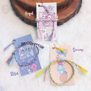 1 PC Gelang Karakter Tali Kepang Hanmade, Bracelets