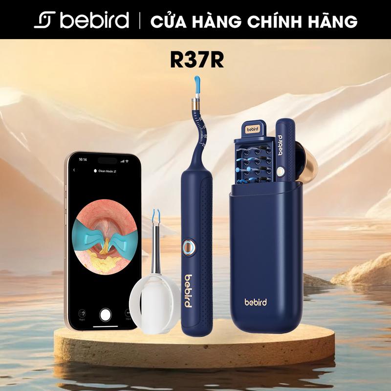 Dụng Cụ Lấy Ráy Tai Thông Minh Bebird R37R Tích Hợp Camera Nội Soi Tai Mũi Họng