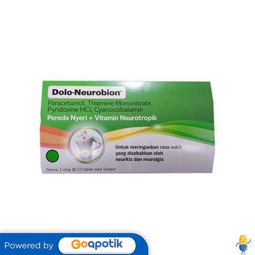 Gambar DOLO NEUROBION STRIP 10 TABLET dari Apotek Semangat by GoApotik Kota Medan Tokopedia