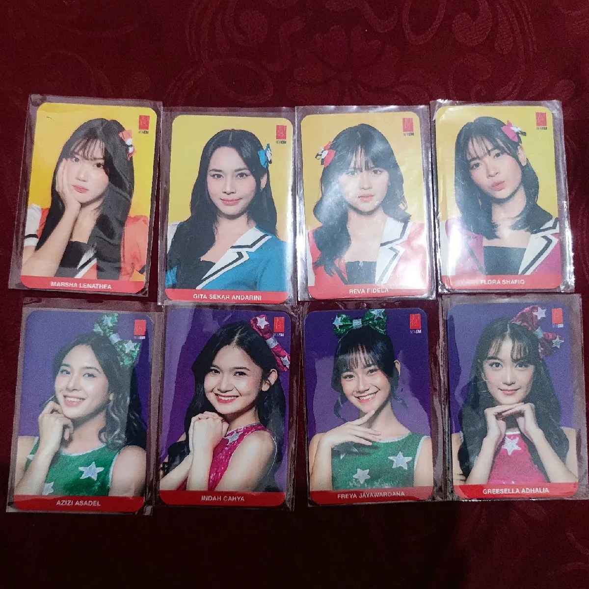 PC Photocard MnG Theater Sementara JKT48 Freya Marsha Christy Greesel Zee