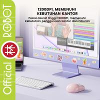 Gambar Robot M380 Wireless Mouse Silent Click Rabbit Kelinci 2.4Ghz 1200DPI - Merah Muda dari Liem Group Kota Administrasi Jakarta Barat 4 Tokopedia