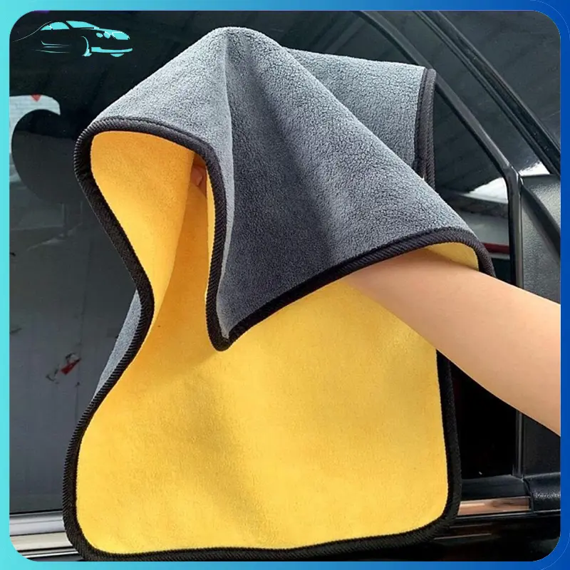 【mobildage】Kain Lap Microfiber Mobil dan Motor 30x30cm Multifungsi Kain Lap Mobil Motor 2 Sisi Car