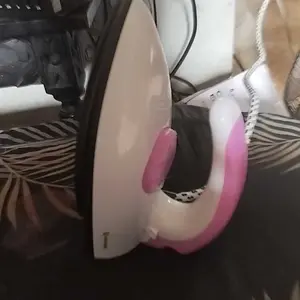 [COD]HAN RIVER Setrika HRYD01 -HITAM Besi Lipat Portabel  Setrika Kering Listrik Peralatan